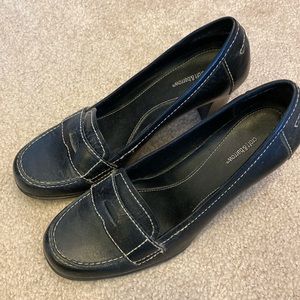 Pennyloafer style heels